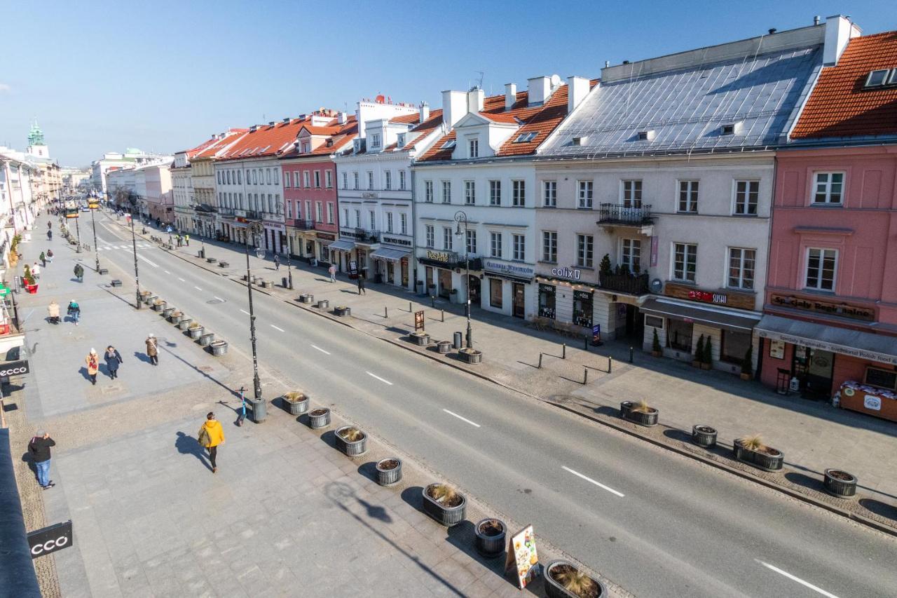 Apartament luster i obrazów Varsovia Exterior foto